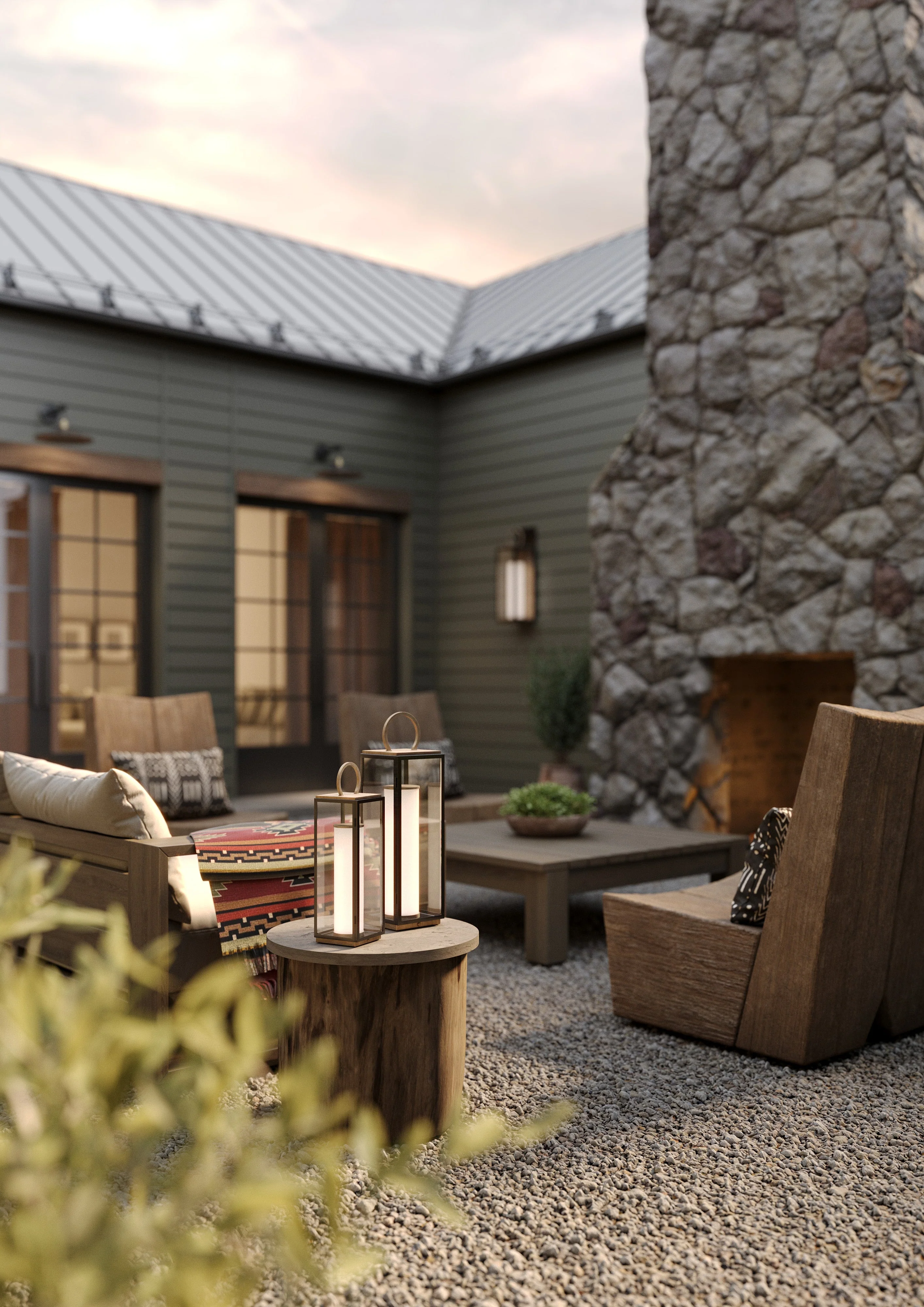 Gareth Exterior Rechargeable Table Lamp - Image 7