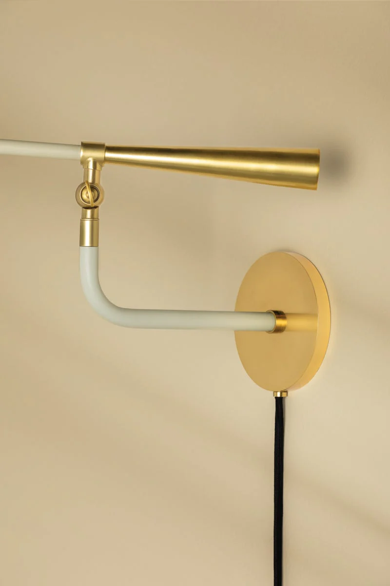 Milena Plug-In Wall Sconce - Image 2